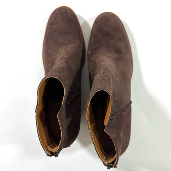 NWOB Kork Ease Chandra Leather Suede Bootie Ankle Boot Brown - Picture 6 of 8